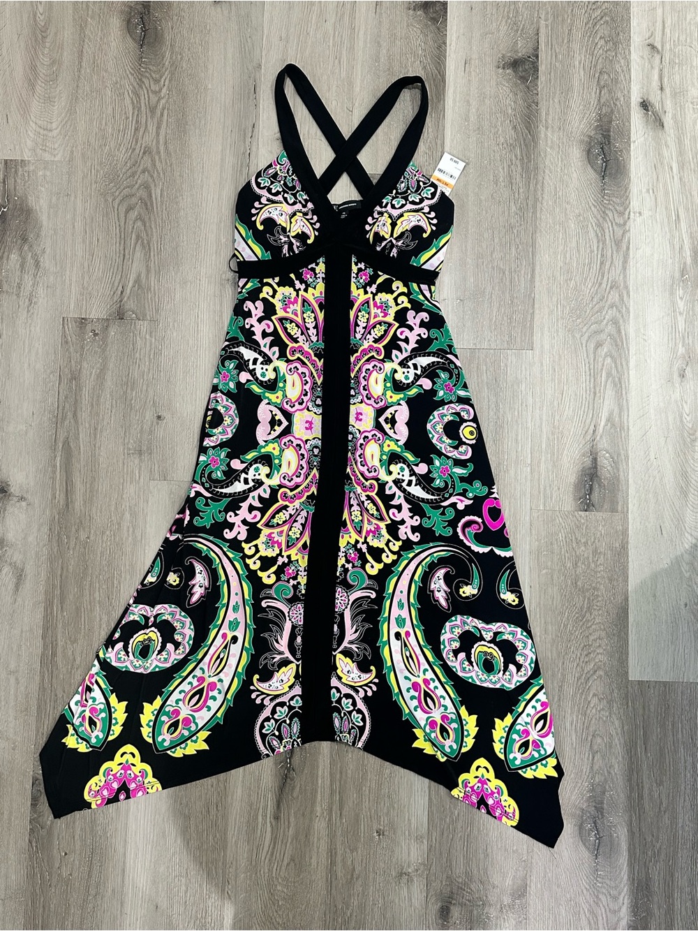 NWT INC Paisley Handkerchief Hem Dress ✨